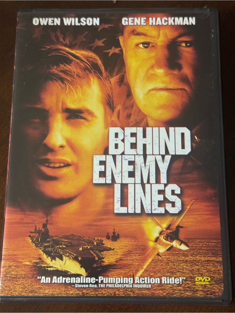 Behind Enemy Lines DVD movie Owen Wilson Gene Hackman